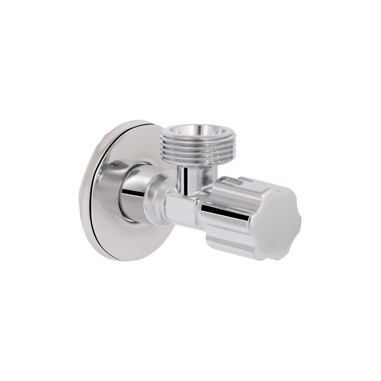 Кран кутовий Thermo Alliance Forte 1/2&amp;quot;З×3/4&amp;quot;З, хром TAF341W1520 - 6