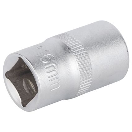 Насадка шестигранная короткая 1/2&amp;quot; 16мм CrV mid Sigma (6071161) - 4