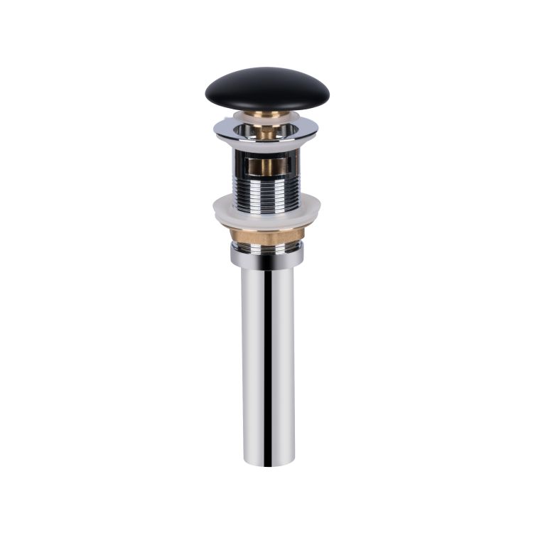 Донный клапан для раковины Qtap LT-PU03 с переливом - 3