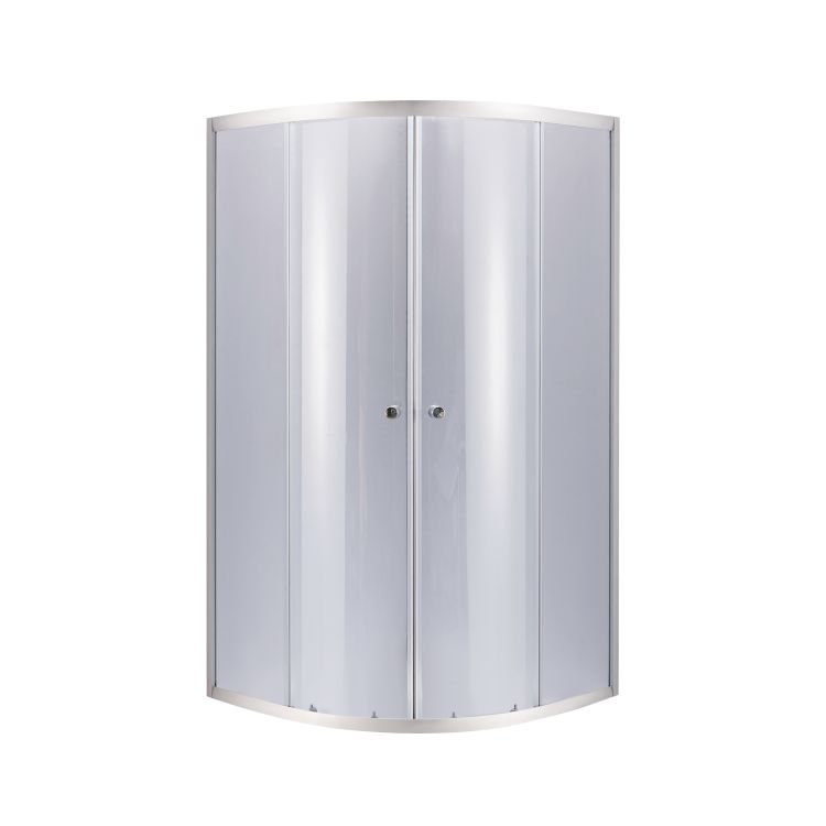 Душова кабіна Lidz Latwa SC80x80.SAT.LOW.GR, скло тон. 4 мм + Lidz Душовий піддон KAPIELKA ST80x80x15 - 3