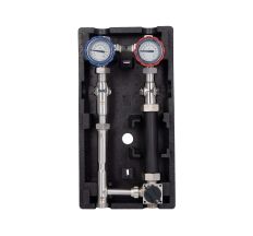 Насосна група Forte Quick System  з термостатичним змішувачем (25 -50) 1" (без насосу) праве підкл, нержав. сталь SUS304 TAF-QSPGR2 Thermo Alliance