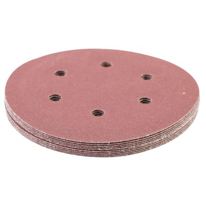 Шлифовальный круг 6 отверстий Ø150мм P100 (10шт) Sigma (9122261) - 3