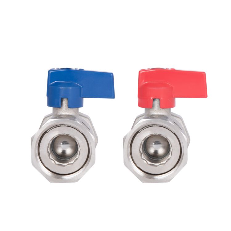 Комплект кранів прямих кульових 1&amp;quot;вв з накидною гайкою Standart TAS262RBW25 Thermo Alliance - 5