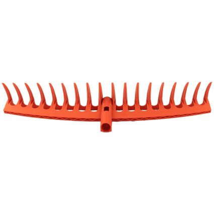 Грабли пластиковые прямые 18 зубцов 580×80мм FLORA (5051354) - 5