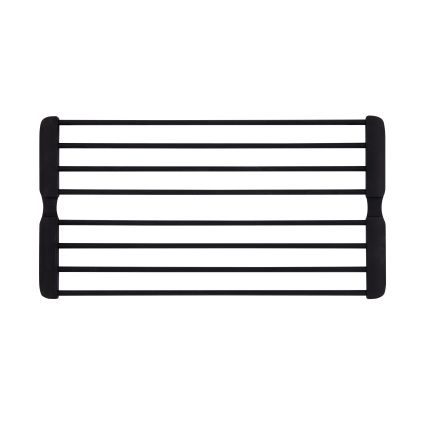 Сушарка на кухонну мийку з присоскою Lidz Acsis LA09 Black, кругла основа, для посуду 440х234 мм LDACSLA09BLM49777 - 3