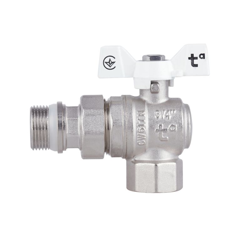 Кран з амер. кутовий 3/4&amp;quot; Forte з антипрот 223W20 - 4