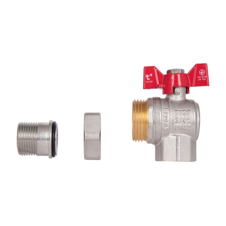 Кран угловой SD Plus с американкой 3/4&amp;quot; - 9