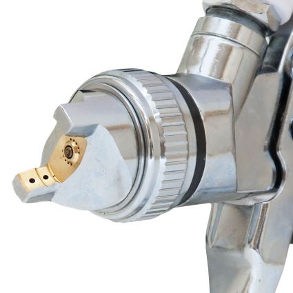 Краскораспылитель HVLP Ø1,3мм (хром) с в/б (пласт) Sigma (6812131) - 4