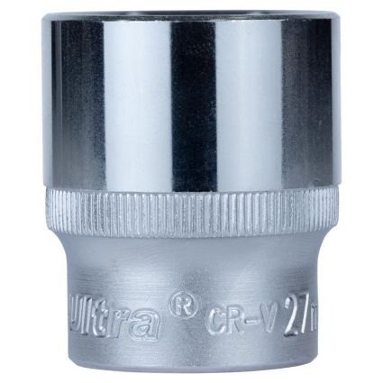 Насадка шестигранная короткая 1/2&amp;quot; 27мм CrV ULTRA (6070272) - 1