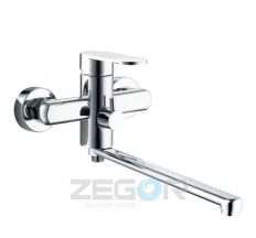 Z65-LOB7-A128 ZEGOR Смеситель для ванны длинный гусак, к.35