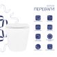 Унітаз підвісний Scorpio QT1433053ERW безобідк-й з сидінням Slim Soft-close, Q-tap - 3