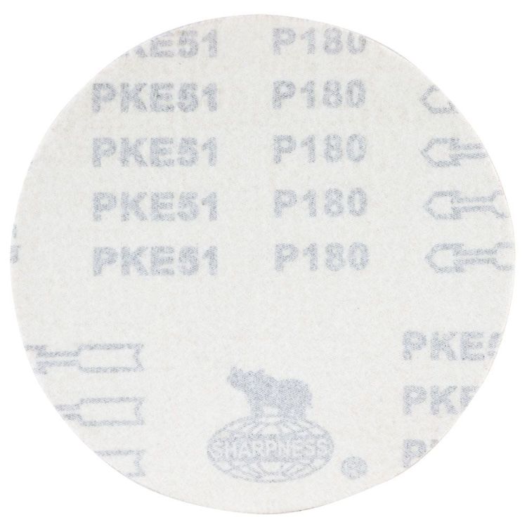 Шліфувальний круг без отворів Ø150мм P180 (10шт) Sigma (9121391) - 2