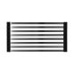 Сушарка на кухонну мийку Lidz Acsis LA12 Black, плоска основа, для посуду 430х216 мм LDACSLA12BLM49766 - 3