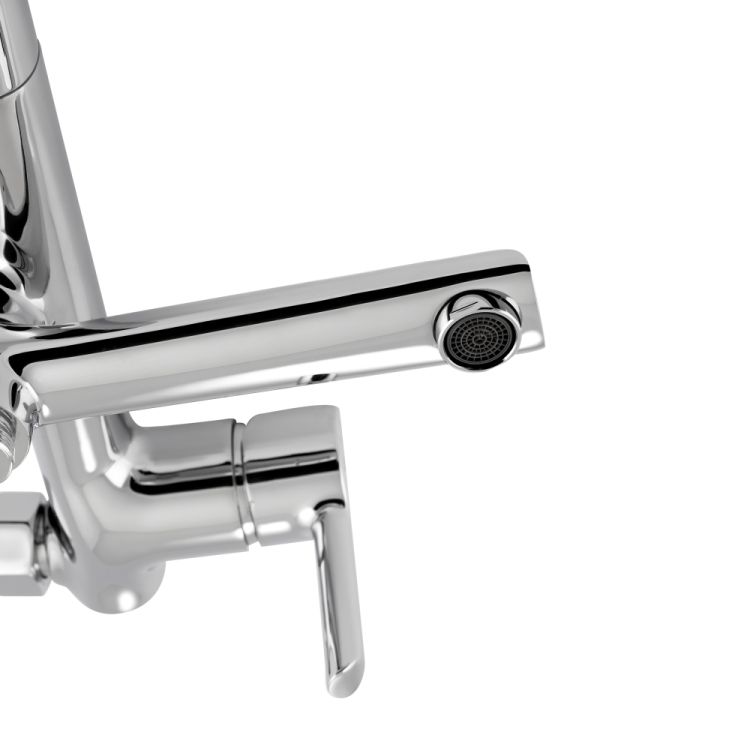 Душова система універсальна Qtap Grand на три споживача (з виливом) QTGRACRM1004 Chrome - 5