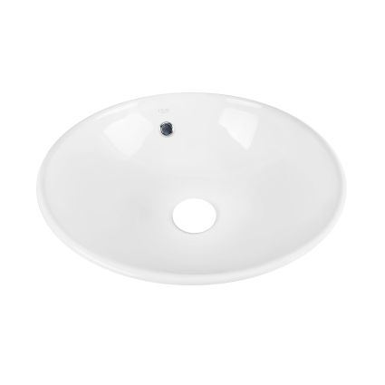 Раковина-чаша Qtap Robin 410х410х180 White с донным клапаном QT1311A004W - 4