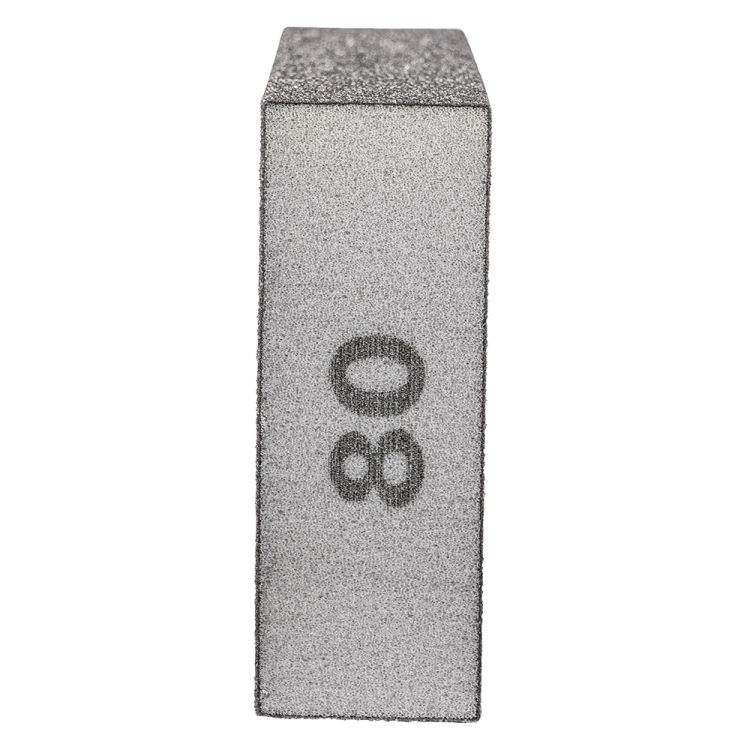 Шліфувальна Губка чотиристороння 100х70х25мм P80 Sigma (9130651) - 3