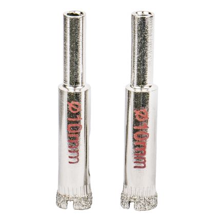 Коронки алмазные по керамике и стеклу Ø10мм Sigma (1541101) - 2