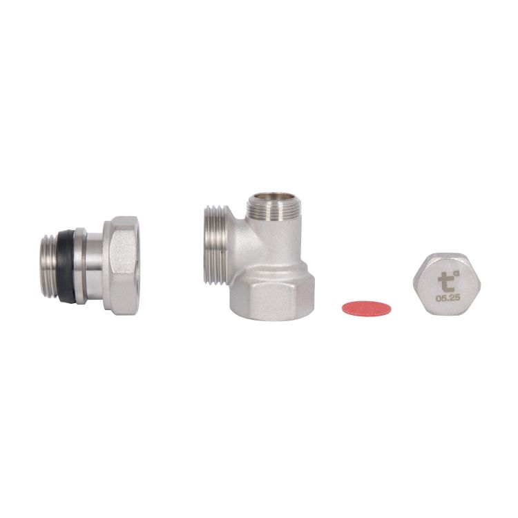 Термостатичний набір Thermo Alliance Standart кутовий 1/2&amp;quot; TAS352W15 - 5