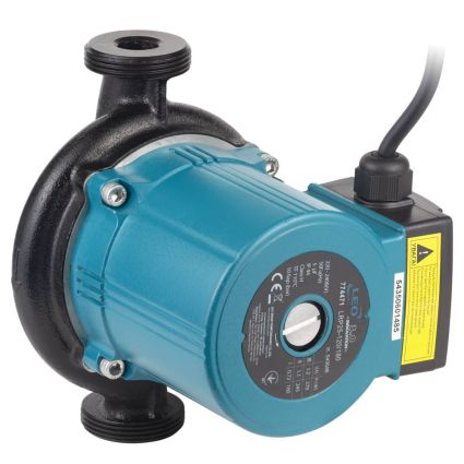 Насос циркуляційний Aquatica 774471 270Вт Hmax 12м Qmax 65л/хв Ø1½&amp;quot; 180мм + гайки Ø1&amp;quot; Leo 3,0 - 1