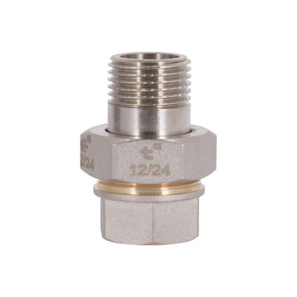 Згін-американка Thermo Alliance Standart 1/2&amp;quot;ВЗ нікель, прямий TAS190W15 - 1
