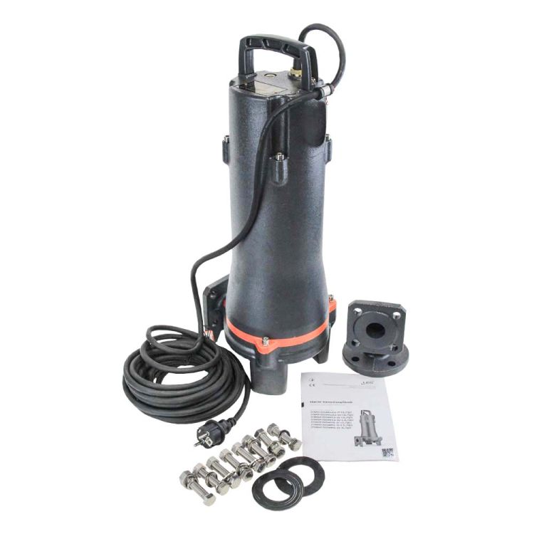 Насос канализационный 1.1кВт Hmax 18м Qmax 140л/мин (с режущим механизмом) LEO 3.0 (773951) - 5