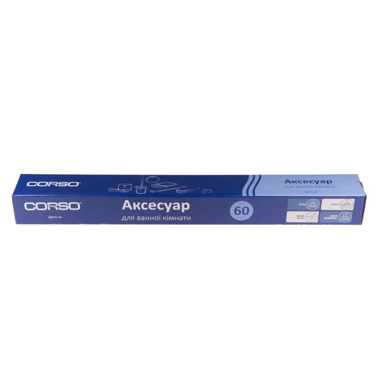 Держатель для полотенец ARNO 600×70×30мм CORSO (9687902) - 4