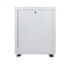Шкаф коллекторный 770х600x120 (0,7 мм) внутренний №3 Белый глянец Thermo Alliance