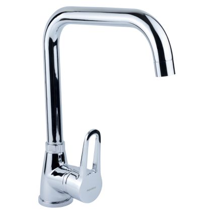 Смеситель HL Ø35 для кухни Г-гусак на гайке AQUATICA (HL-4B230C) - 2