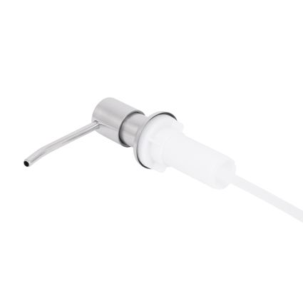 Дозатор для миючого засобу Lidz Acsis LA29 Brushed Steel, круглий LDACSLA29BRU49828 - 3