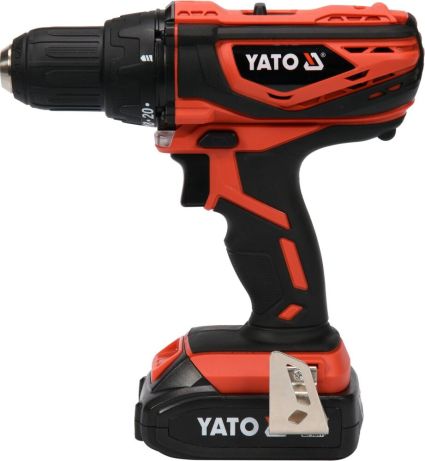 Шуруповерт-дриль акумуляторний Yato Li-ion В2 А год 40 НМ YT-82780 - 1