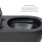 Комплект Qtap Scorpio Matt Black 2 в 1: унітаз підвісний Ultra Quiet QT14332380AMB + біде підвісне QT1455053FMB - 4