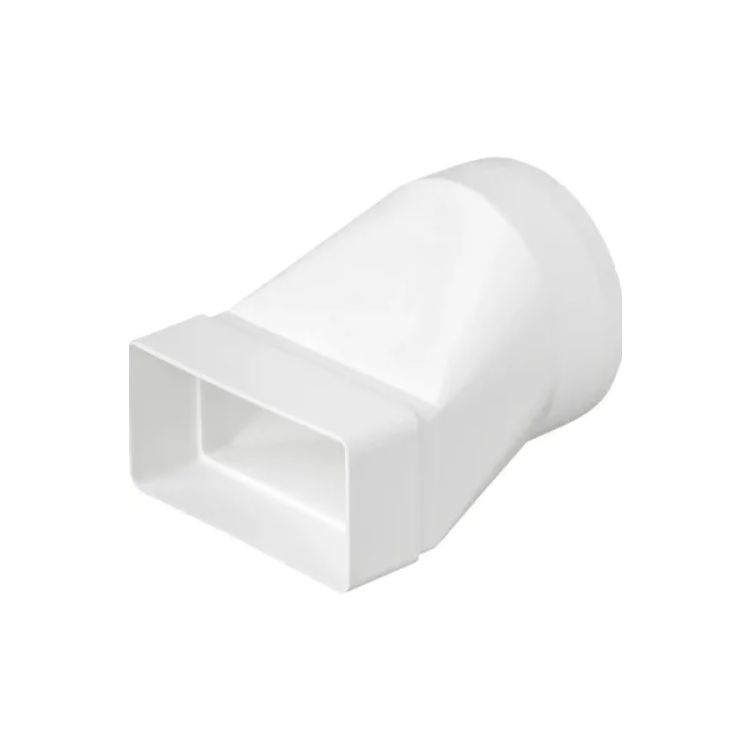 Соединитель airRoxy 110*55 ф100 (02-401) белый - 1