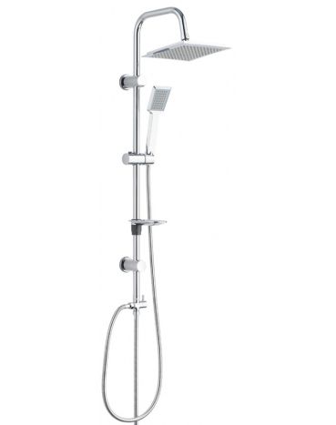 Душевая стойка Valtemo CASA VSS-611010 с лейкой, шлангом, мыльницей - 1