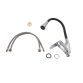 Змішувач для кухні Tani 007F3 з гнучким виливом (k40) LDTAN007F3BCR37649 Black / Chrome Lidz - 5
