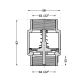 Зворотний клапан Standart 1 1/2&amp;quot;В із латунним штоком TAS240W40 Thermo Alliance - 2