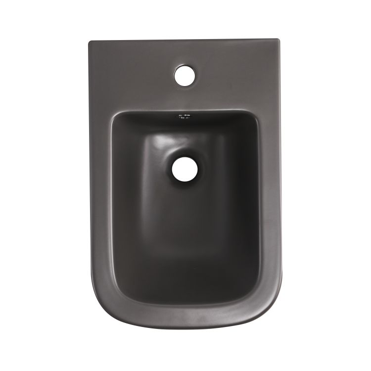 Біде підвісне Qtap Tern 520x350x330 мм, Anthracite QT17551303GAN - 7