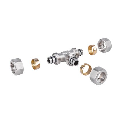 Тройник металлопл 16*16*16 SD158W161616 SD Plus - 3