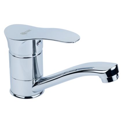 Змішувач SE Ø40 для кухні гусак прямий 150мм на шпильці TAU (SE-2B145C) - 1