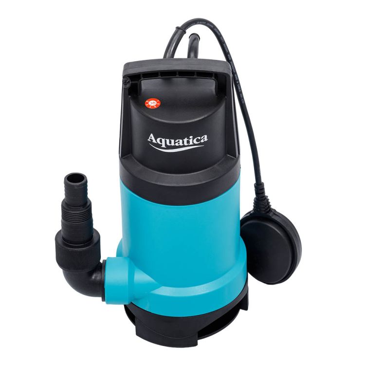 Насос дренажний садовий 0.55кВт Hmax 8м Qmax 180л/хв (част. до 30мм) AQUATICA (773174) - 4