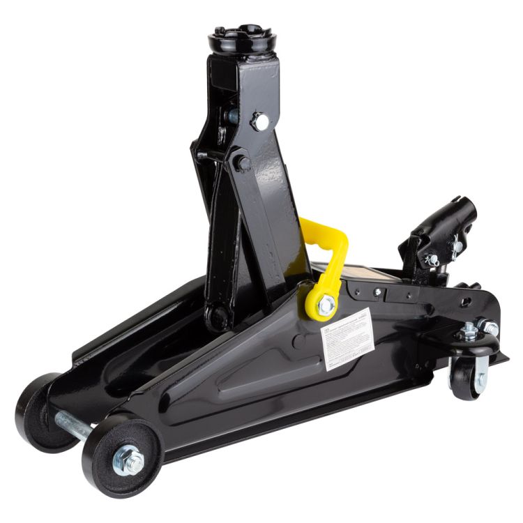 Домкрат гідравлічний підкатний 2т H 130-345мм (кейс) Sigma (6104021) - 4