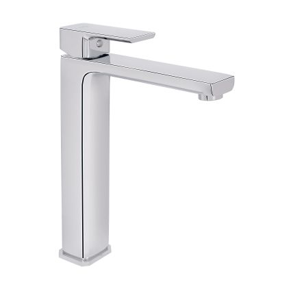 Змішувач для раковини Lidz Dozorca 001FH високий (k35) Chrome LDDOZ001FHCRM48990 - 1