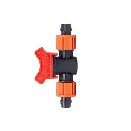 Кран для капельной ленты Ø16мм проходной FLORA (5079474) - 3