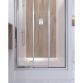 Двері в нішу UNIFOLD CRM208.C4, скло 4мм Clear, CalcLess, 78-81x185, складна універс. QT - 5