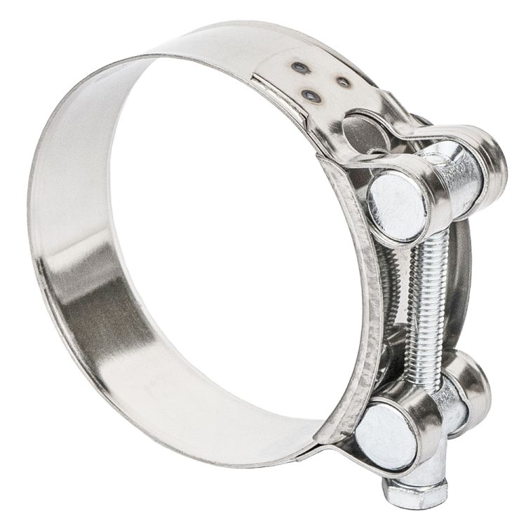 Хомут силовой нержавеющий 22мм Ø64-67мм SIGMA (2508201) - 1