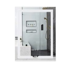 Зеркало Qtap Mideya с антизапотеванием 500х800 QT2078F936W