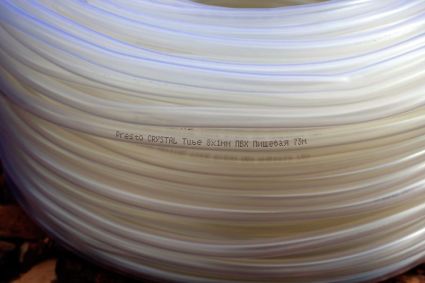 Шланг пвх пищевой Presto-PS Сrystal Tube диаметр 10 мм, длина 100 м (PVH 10 PS) - 3