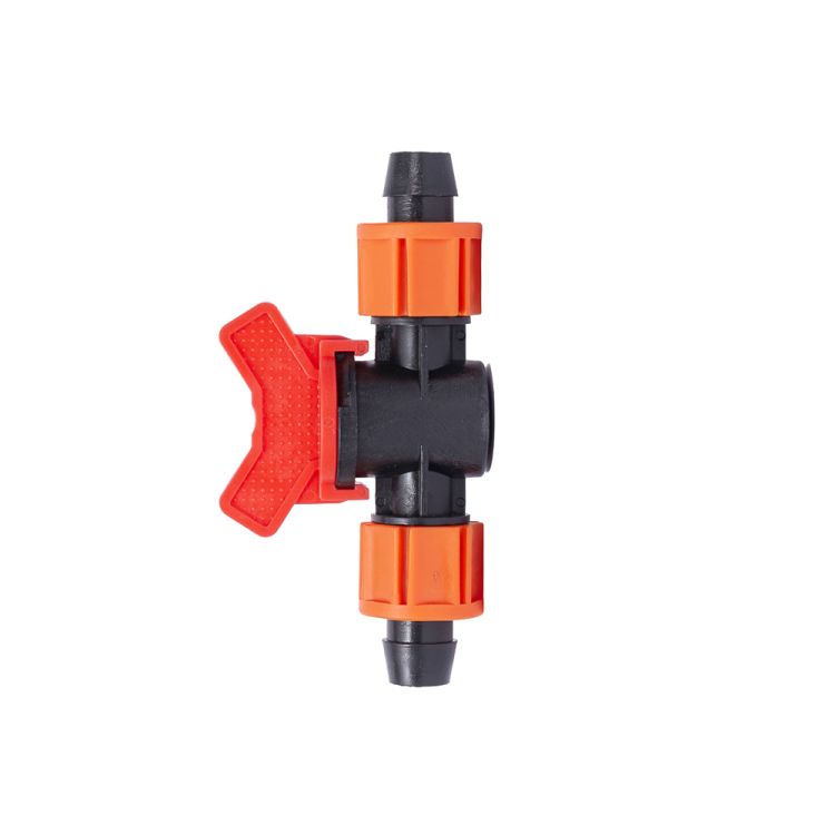 Кран для капельной ленты Ø16мм проходной FLORA (5079474) - 3