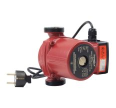 Насос циркуляционный 65Вт Hmax 4м Qmax 63л/мин Ø1½&quot; 130мм + гайки Ø1&quot; AQUATICA (774113)