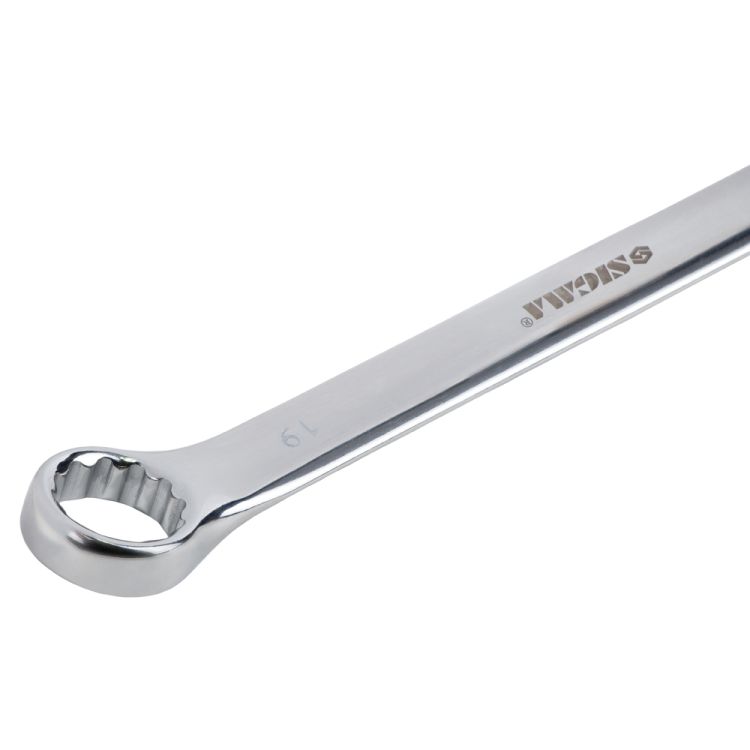 Ключі рожково-накидні 8шт 6-19мм CrV polished Sigma (6010421) - 4