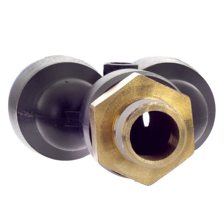 Штуцер цанговый (Y-образный) Ø12*12*12мм МТ 1/4&amp;quot; Sigma (7027891) - 6